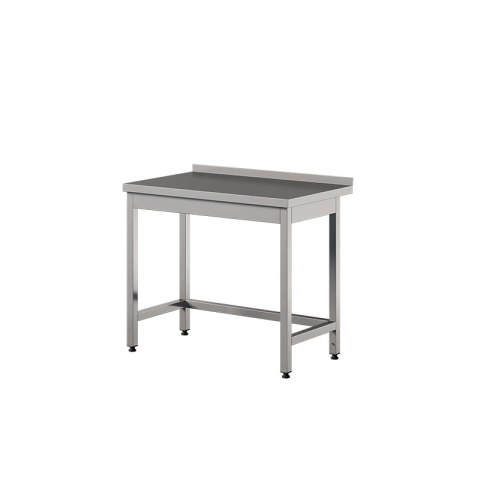 Stół roboczy ze stali nierdzewnej ze wzmocnieniem 160x60x85 cm Asber WT-166 PL B