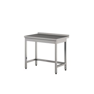 Stół roboczy ze stali nierdzewnej ze wzmocnieniem 210x60x85 cm Asber WT-216 PL B