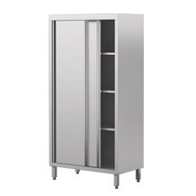 2-drzwiowa szafa magazynowa z drzwiami suwanymi 90x50x180 cm Asber SC2-95/18 3S SD