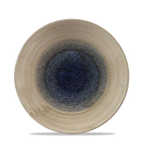 Miska coupe Stonecast Aqueous Bayou brązowa Churchill Hendi SABTPD251