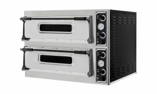 Piec do pizzy elektryczny dwukomorowy Basic XL 66 Prismafood Hendi 1F010525