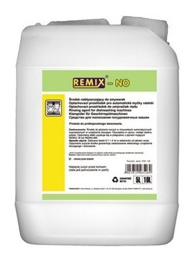 Płyn nabłyszczający płuczący do zmywarki gastronomicznej Remix NO 10 litrów