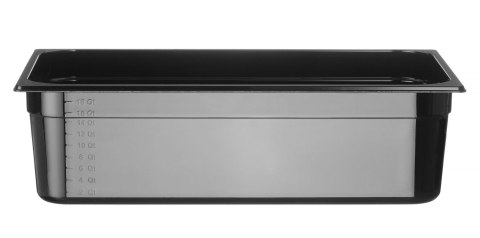 Pojemnik GN 1/1 COOL czarny 20 l Hendi 882054