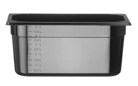 Pojemnik GN 1/3 COOL czarny 5,5 l Hendi 882207