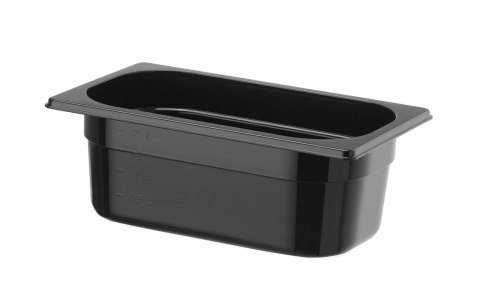 Pojemnik GN 1/4 COOL czarny 2,6 l Hendi 882269