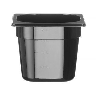 Pojemnik GN 1/6 COOL czarny 2,3 l Hendi 882351