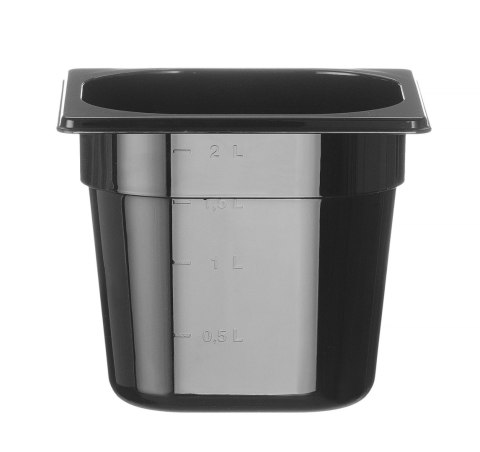 Pojemnik GN 1/6 COOL czarny 2,3 l Hendi 882351