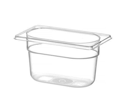 Pojemnik GN 1/9 z poliwęglanu, HENDI, Profi Line, GN 1/9, 1L, transparentny, 176x108x(H)100mm