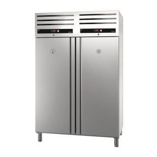 Szafa chłodniczo-mroźnicza 2x544 l GN 2/1 Asber GCPNZ-1402/2