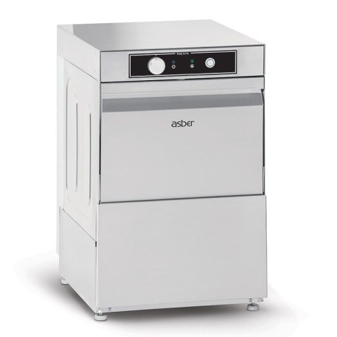 Zmywarka do szkła Asber Easy Line GE-350 B DD 350x350 230V + pompa + dozownik mycia