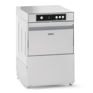 Zmywarka do szkła Asber Mitte Line GM-400 B DD 400x400 230V + pompa + dozownik mycia