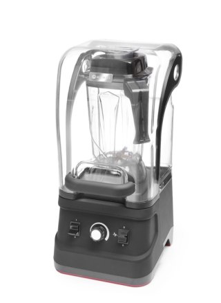Blender barmański z obudową wyciszającą, HENDI, 2,5L, czarny, 230V/1680W, 250x300x(H)540mm