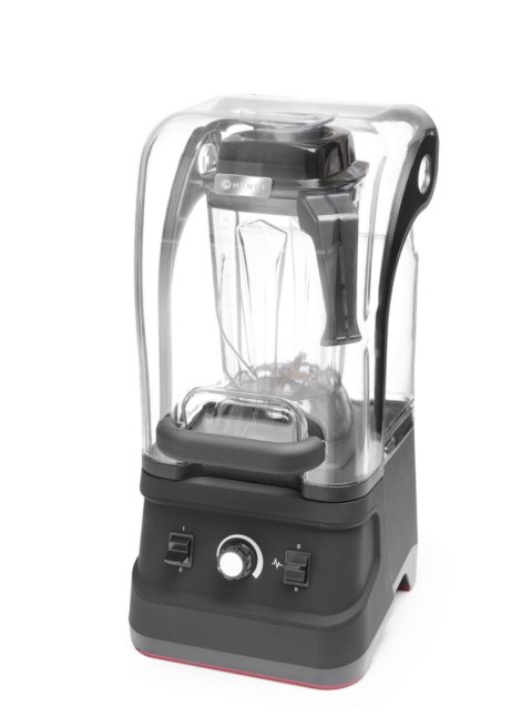 Blender barmański z obudową wyciszającą, HENDI, 2,5L, czarny, 230V/1680W, 250x300x(H)540mm