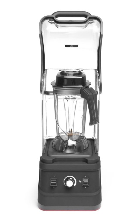 Blender barmański z obudową wyciszającą, HENDI, 2,5L, czarny, 230V/1680W, 250x300x(H)540mm