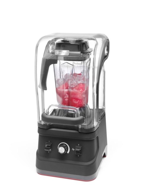 Blender barmański z obudową wyciszającą, HENDI, 2,5L, czarny, 230V/1680W, 250x300x(H)540mm