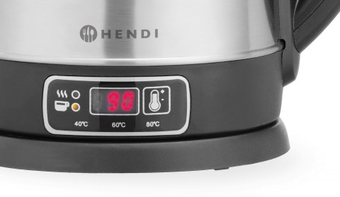 Czajnik elektryczny bezprzewodowy z regulacją temperatury 1,8 l Hendi 209943