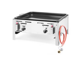 Patelnia gazowa stołowa grill Maxi 11,6 kW 590x480x55 mm Hendi 154618