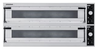 Piec do pizzy dwupoziomowy Trays 66L Glass 20,4 kW Prismafood 1F200124