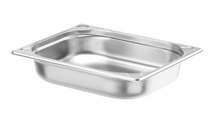 Pojemnik GN 1/2, HENDI, Profi Line PLUS, GN 1/2, 4L, srebrny, 325x265x(H)65mm