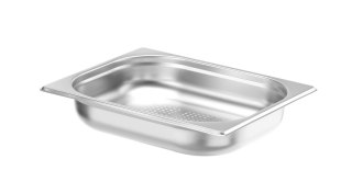 Pojemnik GN 1/2 - perforowany, HENDI, Profi Line PLUS, GN 1/2, 4L, srebrny, 325x265x(H)65mm