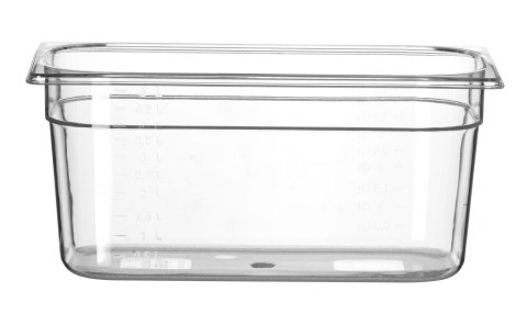 Pojemnik gastronomiczny GN 1/3 wys. 15 cm 5,5 l COOL Hendi 882191