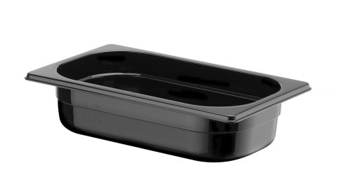 Pojemnik gastronomiczny GN 1/4 wys. 6,5 cm 1,7 l czarny COOL Hendi 882245