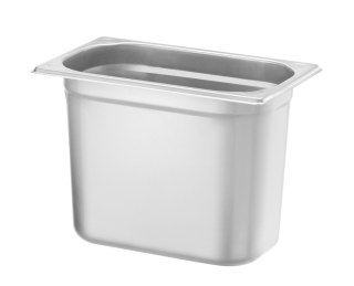 Pojemnik GN 1/4, HENDI, Profi Line PLUS, GN 1/4, 5,5L, srebrny, 265x162x(H)200mm