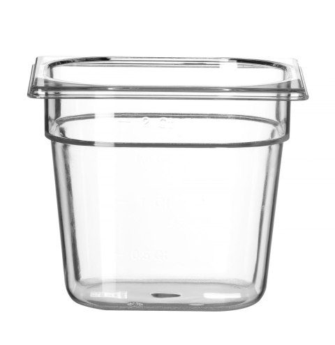 Pojemnik gastronomiczny GN 1/6 wys. 15 cm 2,3 l COOL Hendi 882344