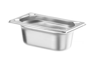 Pojemnik GN 1/9, HENDI, Profi Line PLUS, GN 1/9, 0,6L, srebrny, 176x108x(H)65mm