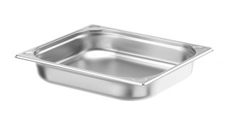 Pojemnik GN 2/3, HENDI, Profi Line PLUS, GN 2/3, 5,5L, srebrny, 354x325x(H)65mm