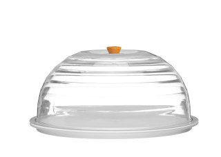 Patera pokrywa na ciasto z podstawą i łopatką śr. 34 cm Hendi 871683