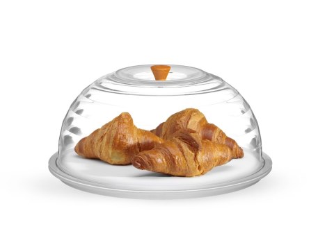 Patera pokrywa na ciasto z podstawą i łopatką śr. 34 cm Hendi 871683