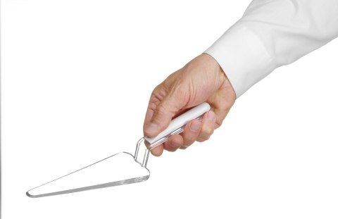 Patera pokrywa na ciasto z podstawą i łopatką śr. 34 cm Hendi 871683