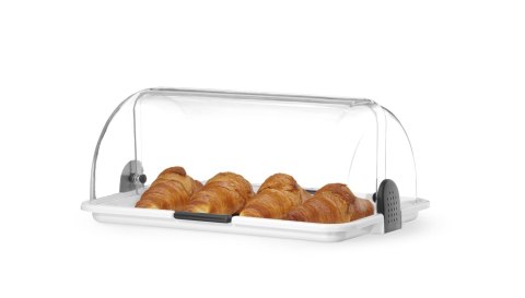 Witryna chłodnicza roll-top pojedyncza 38x26 cm biała Hendi 871621