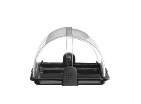 Witryna chłodnicza roll-top pojedyncza 38x26 cm czarna Hendi 871638