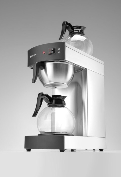 Zaparzacz przelewowy do kawy Kitchen Line ze szklanym dzbankiem Hendi 208304