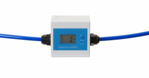 Elektroniczny licznik przepływu wody do filtrów wymiary 110x53x70 mm Hendi 237915