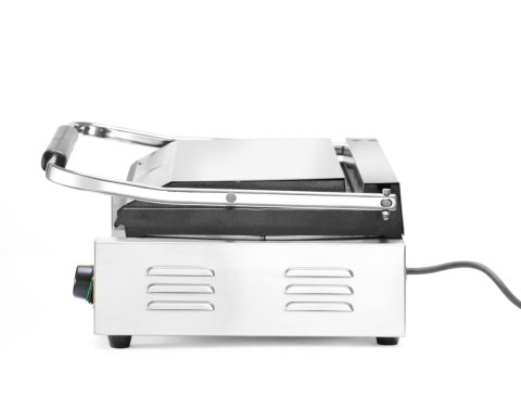 Grill kontaktowy elektryczny Panini XL 2700 W ryflowany 545 mm Hendi 263624