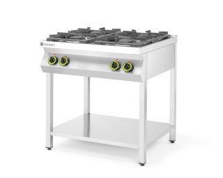 Kuchnia gazowa 4-palnikowa na podstawie wymiary 800x700 mm Hendi 227589