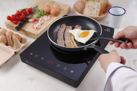 Mała kuchenka indukcyjna Black Line moc 2000W nastawna Hendi 239391
