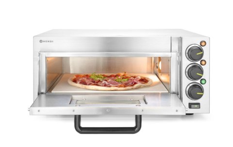 Mały piecyk do pizzy 1-poziomowy elektryczny o mocy 2000 W Hendi 220290