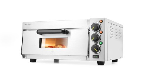 Mały piecyk do pizzy 1-poziomowy elektryczny o mocy 2000 W Hendi 220290