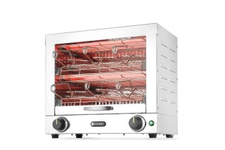 Toster kwarcowy do kanapek z 6 klamrami stalowy Hendi 262214