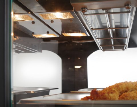 Witryna grzewcza kwarcowa elektryczna do gastronomii Hendi 233962
