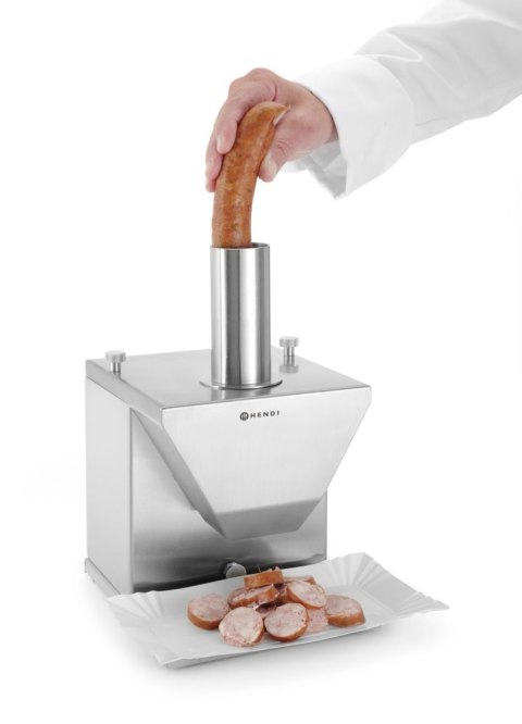 Elektryczna krajalnica do kiełbasek do gastronomii Hendi 265109