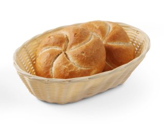 Koszyk bufetowy do pieczywa polirattan prostokątny 22,5x13 cm Hendi 426500