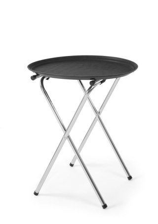 Owalna taca do serwowania dań XL stalowa 735x600 mm Hendi 508831
