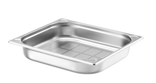 Pojemnik GN 2/3 h-65 mm perforowany stal nierdzewna Kitchen Line Hendi 807224
