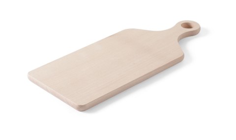 Prostokątna drewniana deska do krojenia i serwowania 39x16 cm Hendi 505106