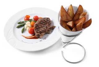 Stojak barowy na torebki rożki z frytkami okrągły ø90 mm Hendi 630907
